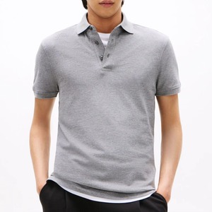เสื้อเชิ้ตผู้ชายแบบทางการสั่งทำขายส่ง ผ้าฝ้ายเจอร์ซีย์ 100% เป็นมิตรกับสิ่งแวดล้อม ระบายอากาศได้ดี แห้งเร็ว แขนสั้น คุณภาพสูง - Product Image 3