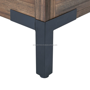 Lit rond en bois de chêne massif, design moderne minimaliste durable, ARDENA AWBF-008, directement de l'usine en Indonésie - Product Image 5