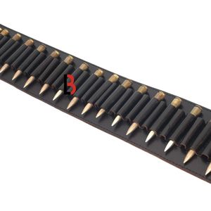 Cinturón de Cuero para Municiones con Capacidad para 20 Cartuchos, Diseño Casual y Resistente para Uso en Exteriores - Product Image 4
