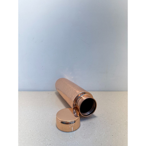Pure Copper Water Bottle Royal Hammered Finish Solid Ayurvedic Wellness Bottle Leak Proof & Seamless Design for Gym Yoga - Product Image 5