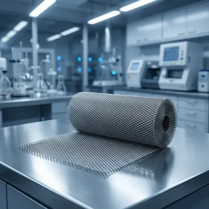 Malla Metálica Expandida Galvanizada, Malla de Diamante Arquitectónica para Fachadas de Edificios y Refuerzo de Concreto, Rejilla para Pasarelas - Product Image 6