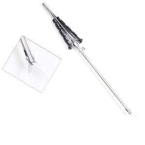 Portaagujas MIS Recto con Bloqueo, Mordazas de Carburo de Tungsteno, Eje de 5 mm, Longitud de Trabajo de 17 cm, Longitud Total de 30 cm – ZETOMEDPRO - Product Image 6