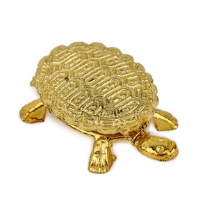 Tortuga de Pirita Natural, Cristal de Pirita para Decoración del Hogar u Oficina, Vastu Feng Shui, Artículo de Buena Suerte, Riqueza y Prosperidad - Product Image 3