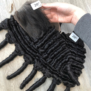 Extensiones de cabello humano vietnamita de donante crudo Fancy Curl de calidad superior Color natural Cutícula Virgen intacta Libre de químicos - Product Image 6