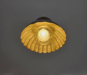 Brass Ceiling Mount Flower Shape Light Fixture Indoor Traditional Home Decor for Living Room - Product Image 4