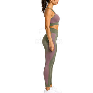 Ensemble de yoga pour femmes de haute qualité, idéal pour la gym, la remise en forme, les entraînements, tissu respirant, parfait pour le yoga, la course à pied et le quotidien. - Product Image 5