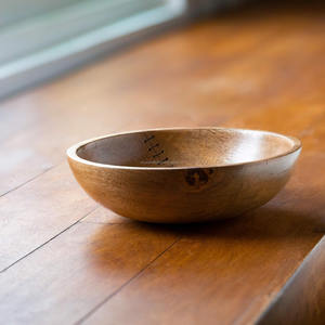 Authentic Mango Wood <b>Bowl</b> Handmade Natural Eco Friendly Serving Decorative Tableware Export Quality - Product Image 6
