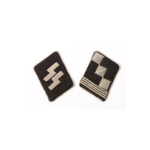 Écussons de col pour uniforme officiel des Forces Internes, avec écussons de gorgette, haute qualité, personnalisables, écologiques, pour uniforme de cérémonie - Product Image 1