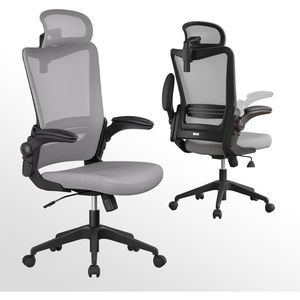 Sedia da Ufficio Ergonomica in Rete, Capacità 300 LBS, Comoda Sedia da Gaming con Schienale Alto e Ruote per Lunghe Sessioni - Product Image 2