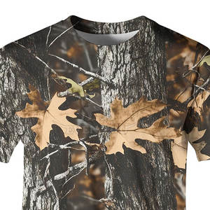 Camiseta con Estampado de Camuflaje Selva, Hecha en Pakistán, Tela de Algodón, Suave y Cómoda, Estilo Casual Urbano - Product Image 3