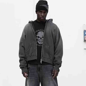 Custom Made Tie Dye Hoodies Men Women Printed Zipper Hoodie Wholesale <b>Cheap</b> Hoodies <b>Cheap</b> High Quality 100% Cotton - Product Image 6