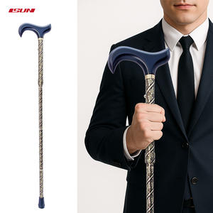 Canne de marche pliable, réglable en hauteur, légère, idéale pour les voyages - Product Image 1