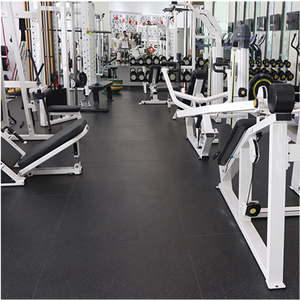 Suelo de Vinilo de Caucho Natural Antideslizante de 20 mm, Diseño Europeo, Absorción de Impactos, para Gimnasio o Almacén, Garantía de 5 Años, Sistema de Clic - Product Image 6