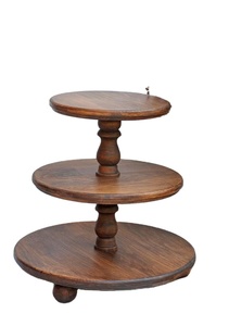 แท่นวางเค้กไม้อะคาเซียแท่นวางสำหรับเสิร์ฟเค้กและผลไม้ - Product Image 3