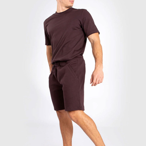 Ensembles d'été décontractés pour hommes, 2 pièces, T-shirt à épaules tombantes et short à cordon de serrage – Nouvelle collection en gros - Product Image 4