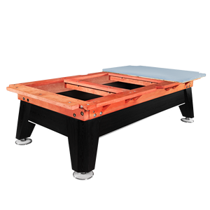 Mesa de Billar Americana de Lujo para Torneos con Base de Pizarra y Bolsillos de Cuero Genuino - Product Image 5