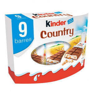 คินเดอร์ คันทรี มิลค์ ช็อกโกแลต ไส้นมเข้มข้น (9 ชิ้น) 211.5 กรัม - Product Image 4