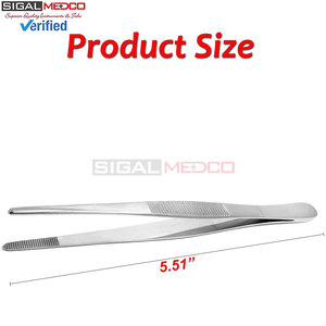 Pince à doigt 14 cm en acier inoxydable, instruments dentaires, orthodontiques et chirurgicaux, forceps multi-usages pour clinique et hôpital - Product Image 2
