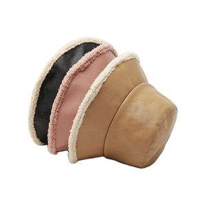 Chapeaux Bob de Pêcheur en Cuir Véritable Tendance pour Usage Quotidien et Extérieur, Fourrure Luxe Couleur Personnalisée Hiver Chaud Unisexe Standard - Product Image 3