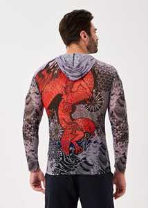 Chemise à manches longues pour homme Cyberpunk Robot, impression par sublimation, séchage rapide, polyester, taille adulte - Product Image 6