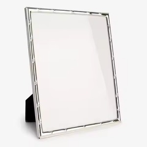 Decorative Design Metal Glass Photo <b>Frame</b> Elegant <b>Picture</b> Display Home Interior - Product Image 1