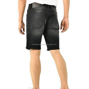 Shorts de Mezclilla Slim Fit para Hombre, Fabricante OEM de Pakistán, Shorts Casuales y Elegantes para Gimnasio, Ropa Urbana y Clima Cálido - Product Image 2