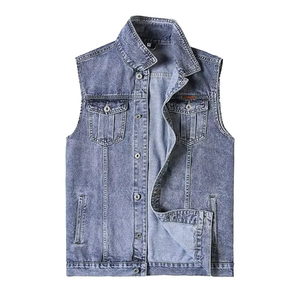 Chaleco Vaquero para Hombre, Servicio OEM, Diseño Personalizado, Nuevo, Moderno, Alta Calidad, Mejor Precio, Invierno, Cálido, Algodón - Product Image 5