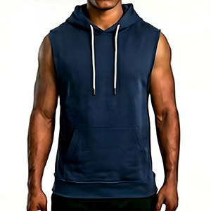Chaleco Deportivo sin Mangas para Hombre, de Secado Rápido, para Gimnasio, Culturismo, Material de Mezcla de Poliéster Resistente a la Decoloración - Product Image 1