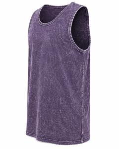 <b>Men's</b> O-Neck Sleeveless <b>Tank</b> <b>Top</b> Solid Color Washed <b>Knitted</b> Casual Fit Acid Wash <b>Men</b> <b>Tank</b> <b>Top</b> Solid Design 100% Cotton - Product Image 3