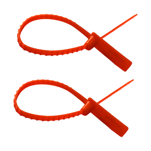 สายรัดซิปล็อคกันขโมย JHAS แบบล็อคสองชั้น ขนาด 250 มม. พร้อมป้ายขนาดใหญ่ สำหรับการขนส่ง โลจิสติกส์ และการจัดส่งสินค้าอย่างปลอดภัย - Product Image 2