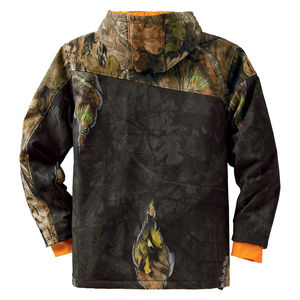 Vestes de chasse tactiques personnalisées Upland, entièrement zippées, en polyester imperméable, camouflage, pour le tir et la chasse, vestes de chasse personnalisées - Product Image 2