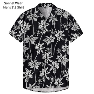 AOP Printed short sleeve <b>Shirt</b> for men - Product Image 1