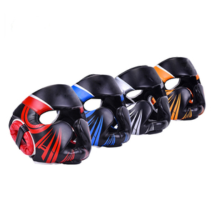 High Quality PU <b>Boxing</b> Paddles Comfortable Customizable <b>Headgear</b> For Karate Kickboxing Training All Seasons - Product Image 4