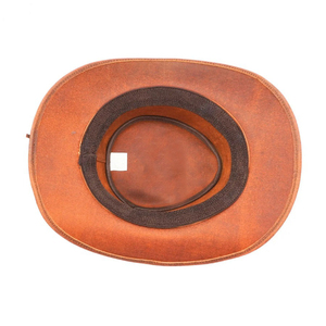 Chapeaux de paille classiques personnalisés pour femmes et hommes, style cowboy, fedora d'été à large bord, chapeaux de créateur unisexe, style soleil uni avec motif - Product Image 5