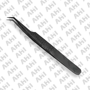 Pinzas Antiestáticas de Acero Inoxidable para Pestañas, Herramientas de Extensión de Pestañas para Salón de Belleza, Ligeras, Profesionales, Duraderas, Punta Fina - Product Image 1