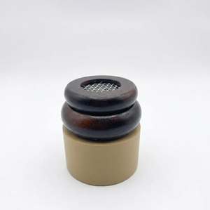 Walnut Finish Bakhoor Burner Incense Holder Aroma Therapy Good <b>Environment</b> For Home Decorative Tabletop Scented Incense Burner - Product Image 1