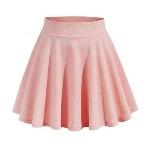 Women's Blue Elastic Waist Tennis <b>Skirt</b> Printed Breathable Spandex/Polyester Anti-UV Quick Dry Pockets Regular Fit All Seasons - Product Image 1