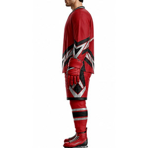 Uniforme de hockey sobre hielo avanzado diseñado para velocidad, comodidad y rendimiento con materiales ligeros para la acción en el hockey. - Product Image 5