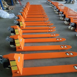 Precio de Fabricante, Transpaleta Manual Hidráulica de Alta Capacidad con Ruedas de Nylon y PU, 2000 kg, 3 Toneladas, 5 Toneladas - Product Image 1