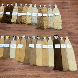 Extensiones de cabello a granel de colores para trenzar, cabello liso y ondulado, proveedor de extensiones de cabello a granel n.° 1 de Vietnam, listo para enviar. - Product Image 4