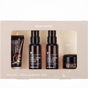 Productos coreanos para el cuidado de la piel Mizon Korean K-Beauty Snail Miniature Set de 4 piezas Hecho en Corea SnailMucin Productos unisex para el cuidado de la piel - Product Image 5