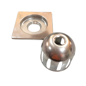 Drenaje de Piso Cuadrado de Acero Inoxidable de 2 Pulgadas de Alto Rendimiento para Baño, para Terminus High Level Perfection Industries - Product Image 3