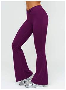 Pantalon plissé décontracté printemps-été 2023 pour femme, coupe large, effet amincissant, style droit et élégant - Product Image 4