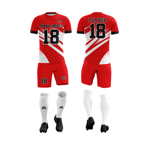 Camisetas de Fútbol para Adultos al por Mayor, Último Diseño, Manga Corta, Antibacterianas, Transpirables, 100% Poliéster, Tejido de Malla, Impresión Digital, OEM - Product Image 3