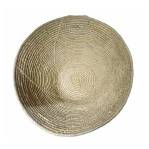 Panier de rangement rond en jute de luxe pour fruits et légumes Cuisine durable Pièce maîtresse multifonctionnelle écologique - Product Image 2