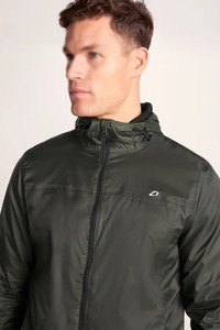 Chaquetas para Hombre Verde Oliva Oscuro, con Capucha, Ligeras, Impermeables, Cortavientos, con Cierre Completo, Logotipo Personalizado, Proveedor Mayorista - Product Image 2