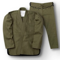 OEM ODM Rohzen Sports Kimono de Kung Fu Personalizado de Alta Calidad con Logotipo Personalizado, Duradero, Transpirable, Ligero, 100% Algodón, Artes Marciales