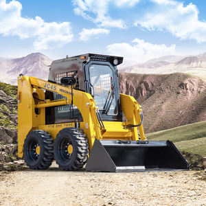 Venta caliente 0.7ton construcción agrícola Rueda compacta pequeña mini MINICARGADORA - Product Image 1