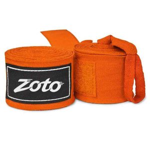 Bandages de boxe de haute qualité avec logo personnalisé et boucle pour le pouce, équipement de club de fitness, vente en gros - Product Image 1