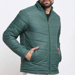 Pakistan Made Men's <b>Casual</b> Blouson <b>Jacket</b> Spring Hooded Custom Closure Waterproof Plus Size Vintage Breathable Cold Washed - Product Image 1